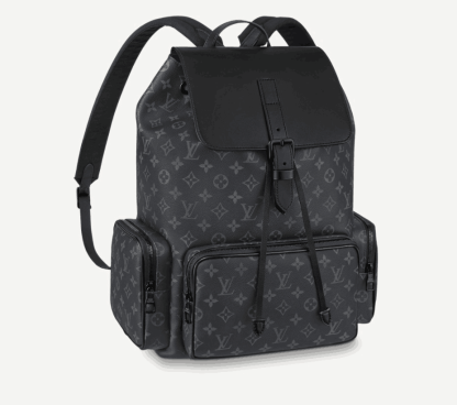 ◆大容量◆ LOUIS VUITTON バックパック バッグ トリオ 黒